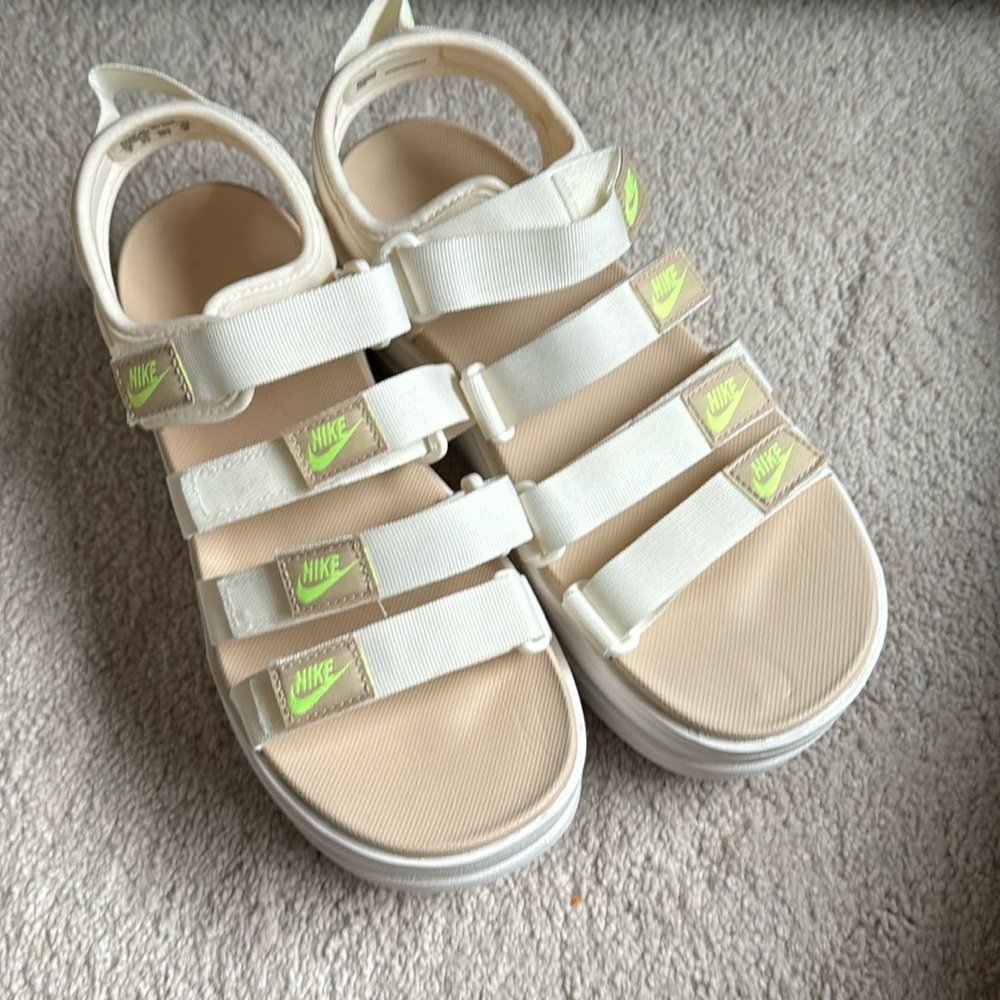 Nike platform sandals
